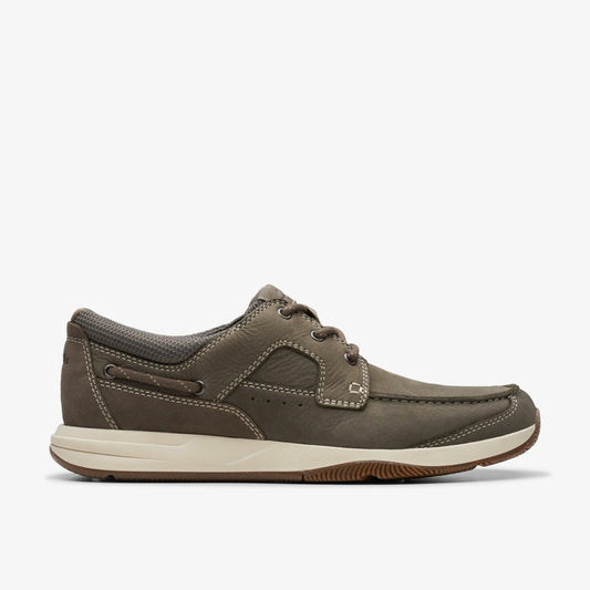 Men Sailview Lace Taupe Nubuck