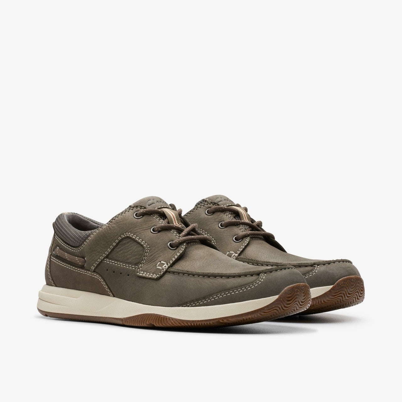 Men Sailview Lace Taupe Nubuck