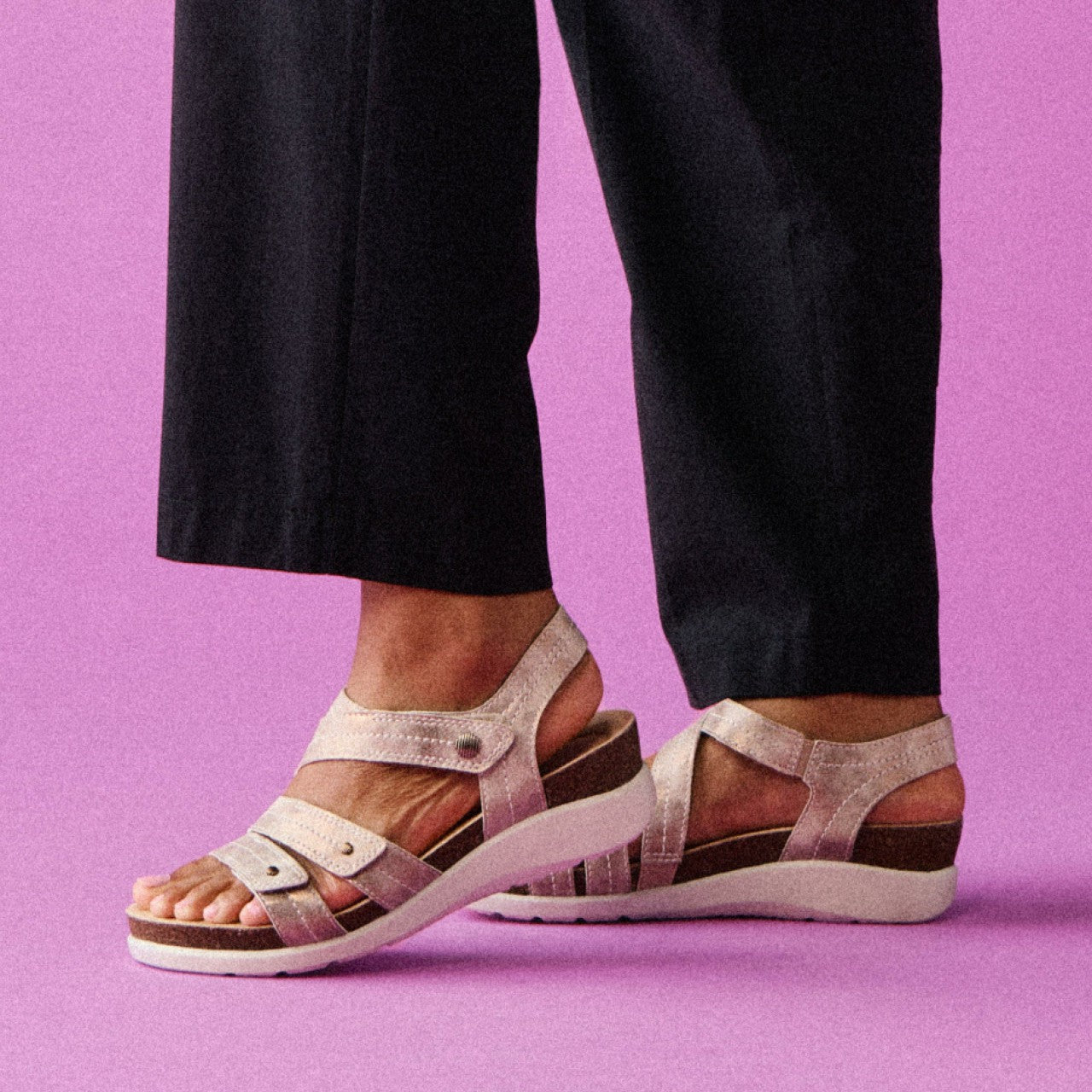 Women Calenne Clara Bronze Metallic