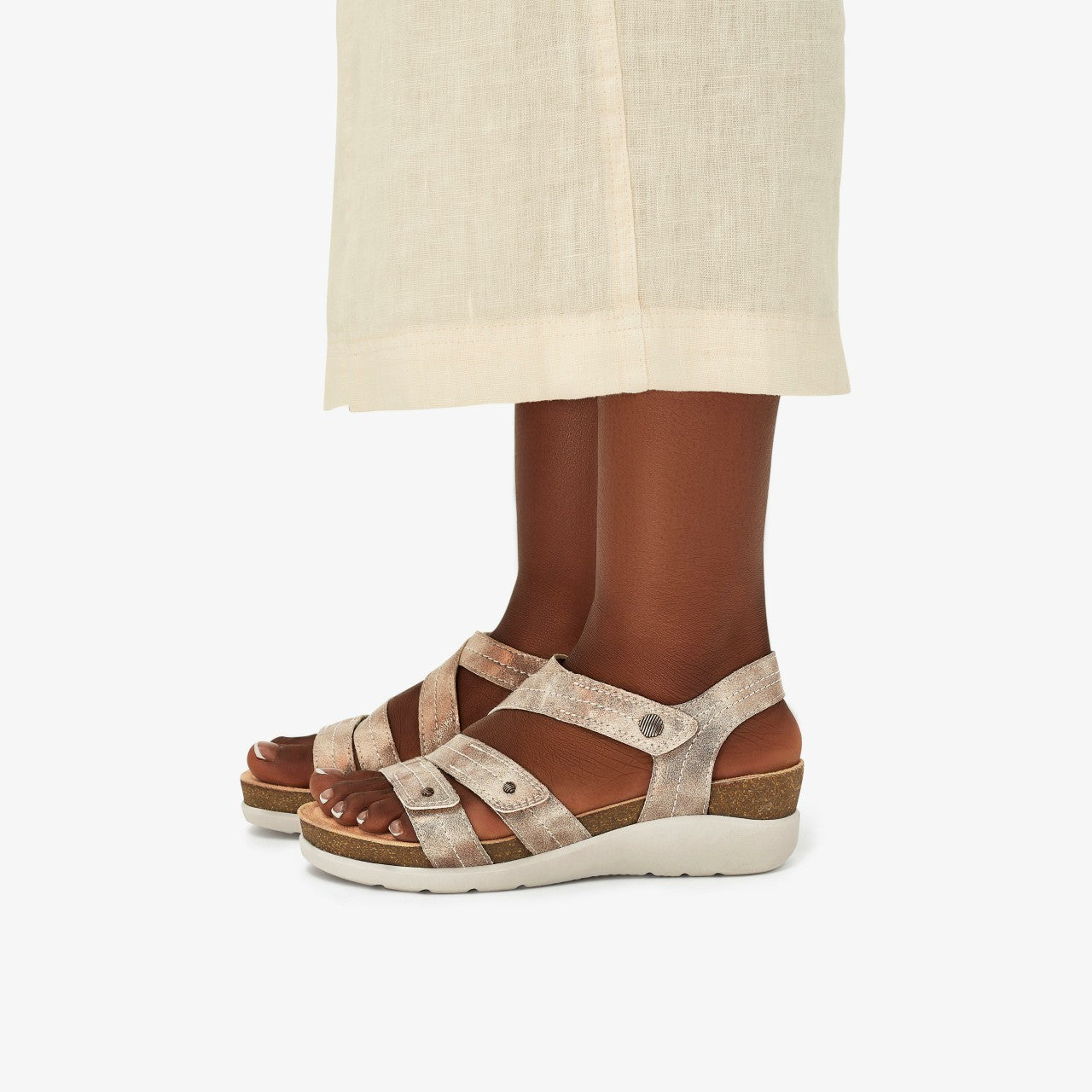 Women Calenne Clara Bronze Metallic