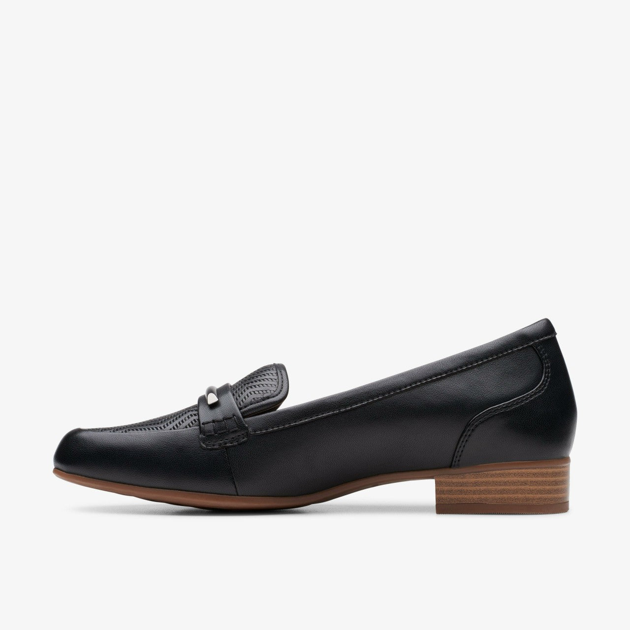 Women Juliet Aster Black Leather