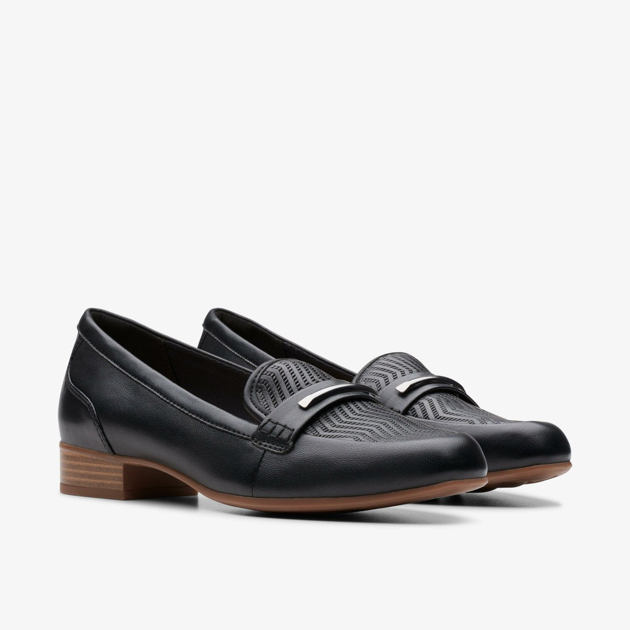 Women Juliet Aster Black Leather