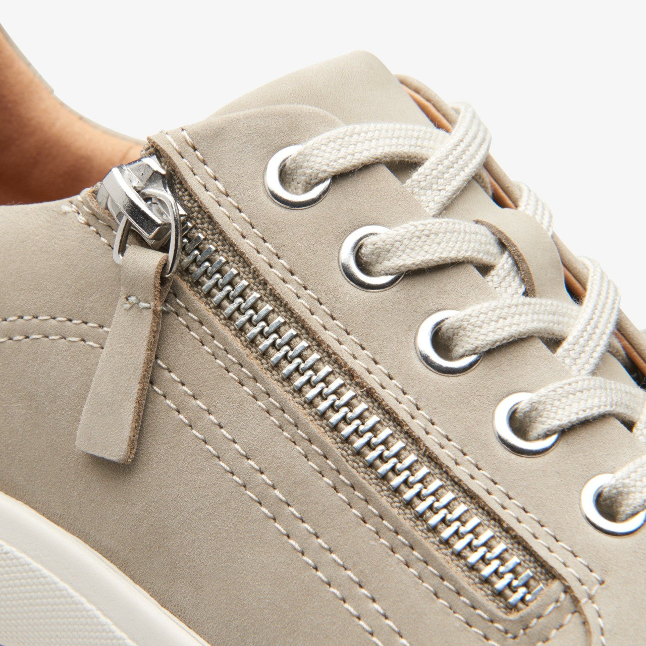 Women Nalle Lace Stone Nubuck