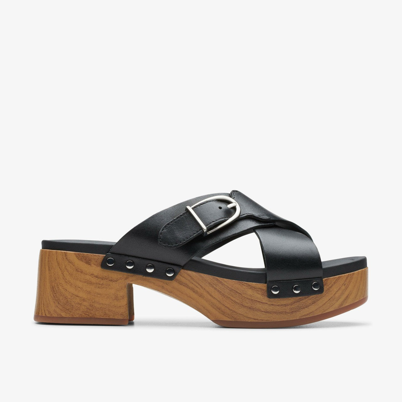 Women Sivanne Walk Black Leather