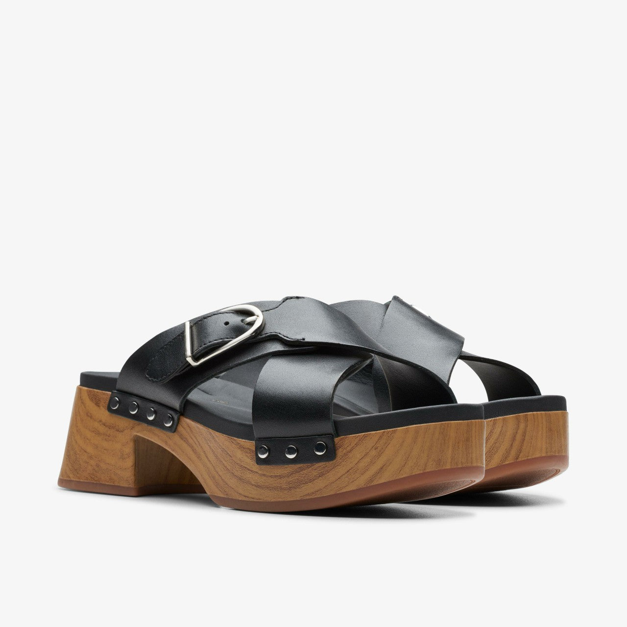 Women Sivanne Walk Black Leather