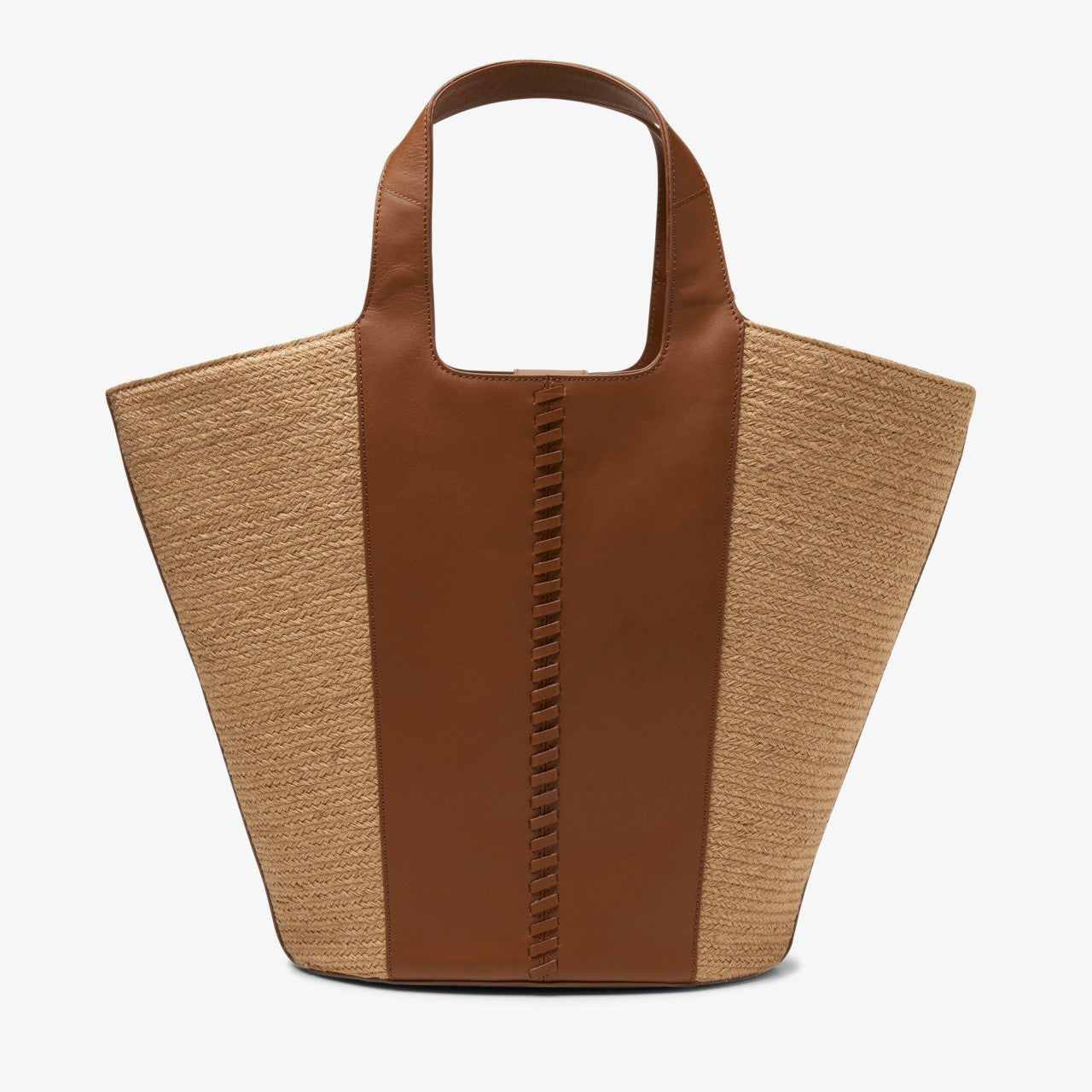 Women Summery Large Tan Leather