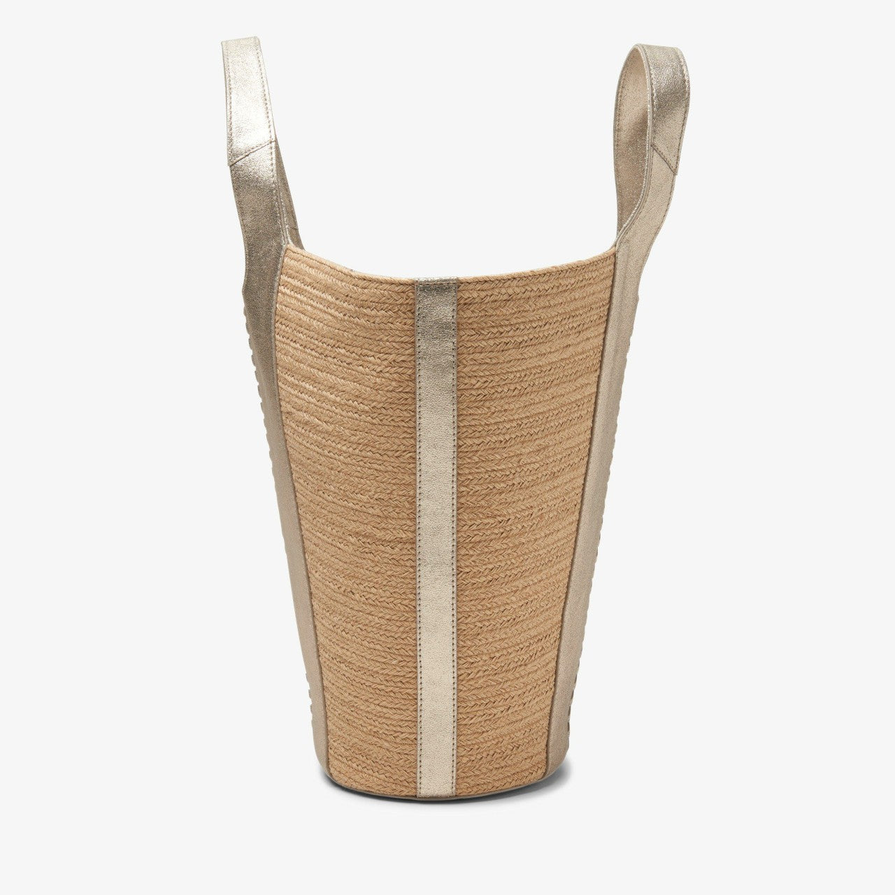 Women Summery Large Champagne Leather