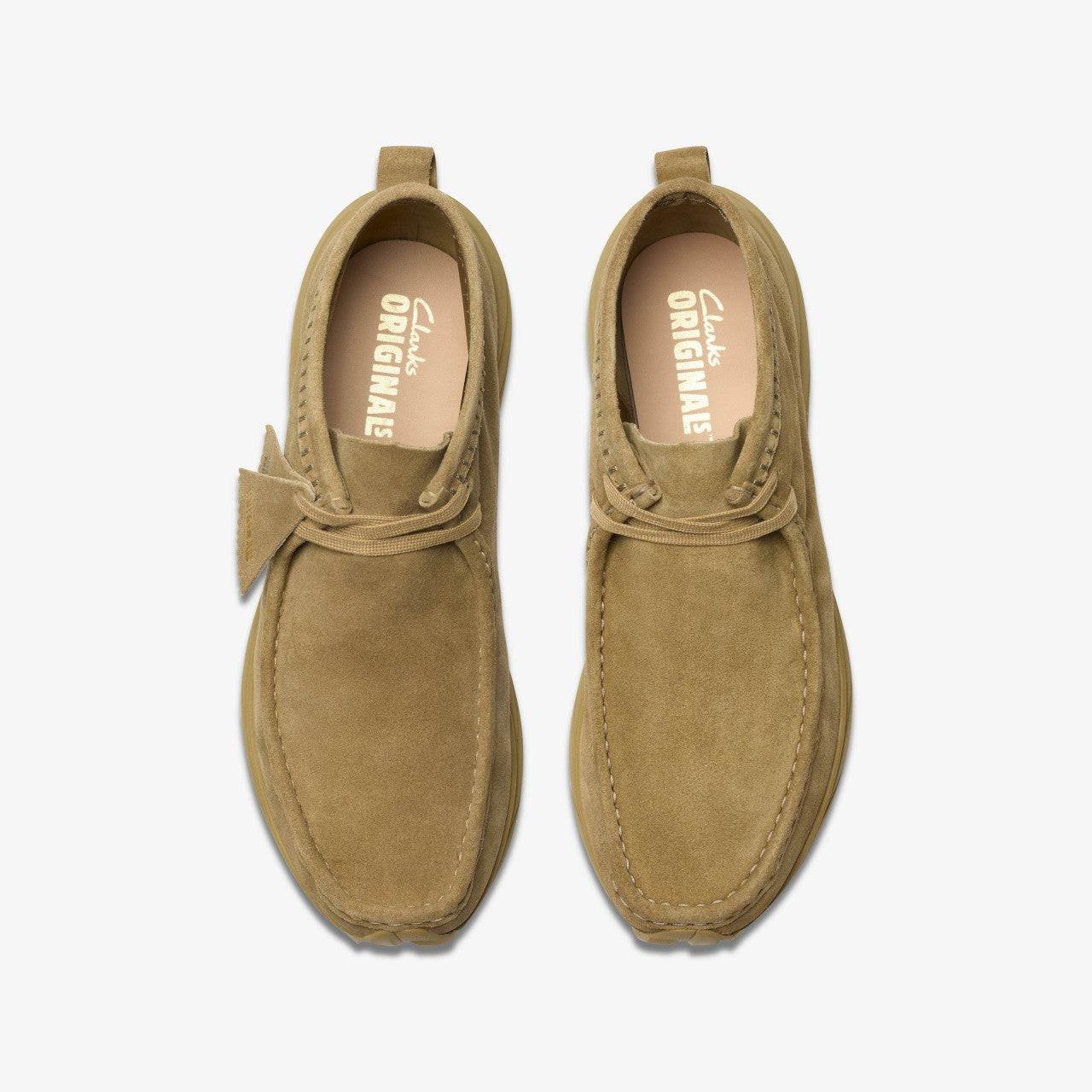 Men Wallabee Eden Dark Sand Suede