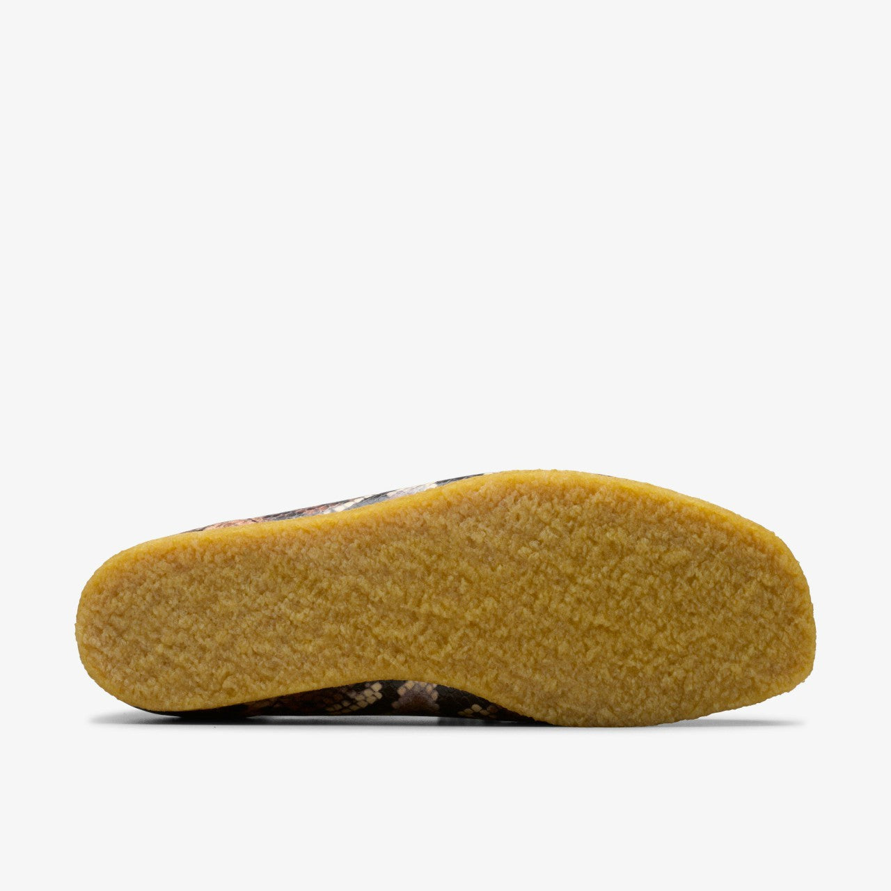 Men Wallabee Brown Snake Print