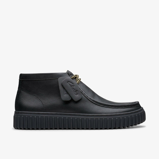 Men Torhill Hi Black Leather