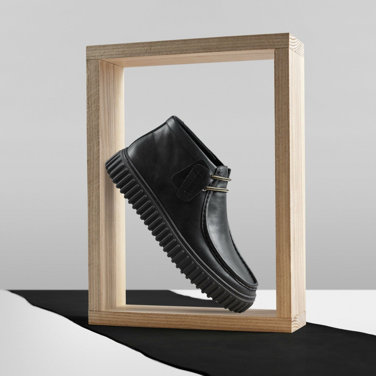 Men Torhill Hi Black Leather
