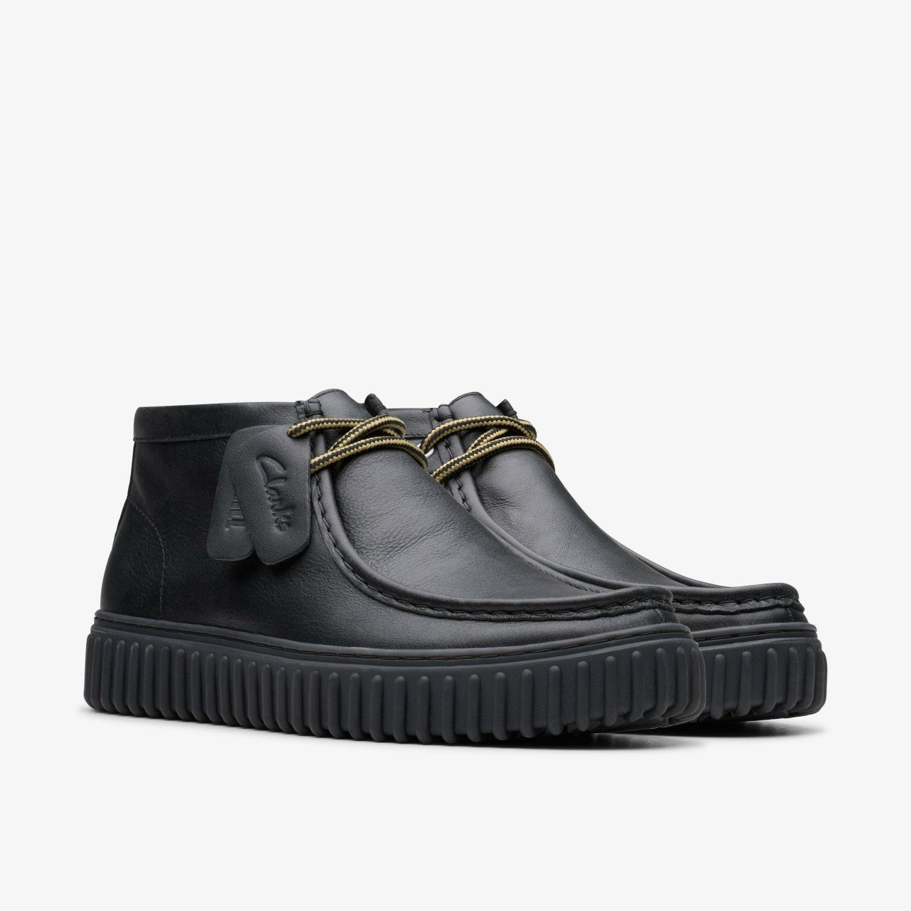 Men Torhill Hi Black Leather