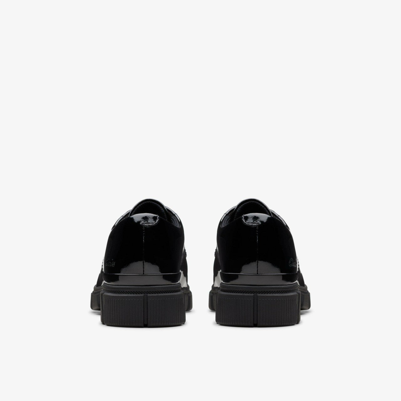 Kids Evyn Lace Kid Black Patent
