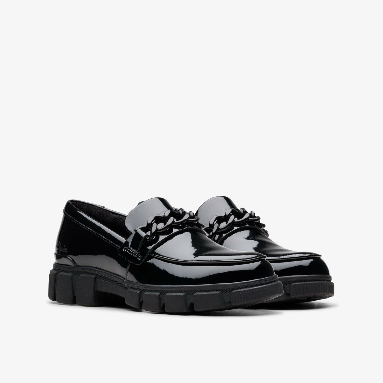 Kids Evyn Walk Kid Black Patent