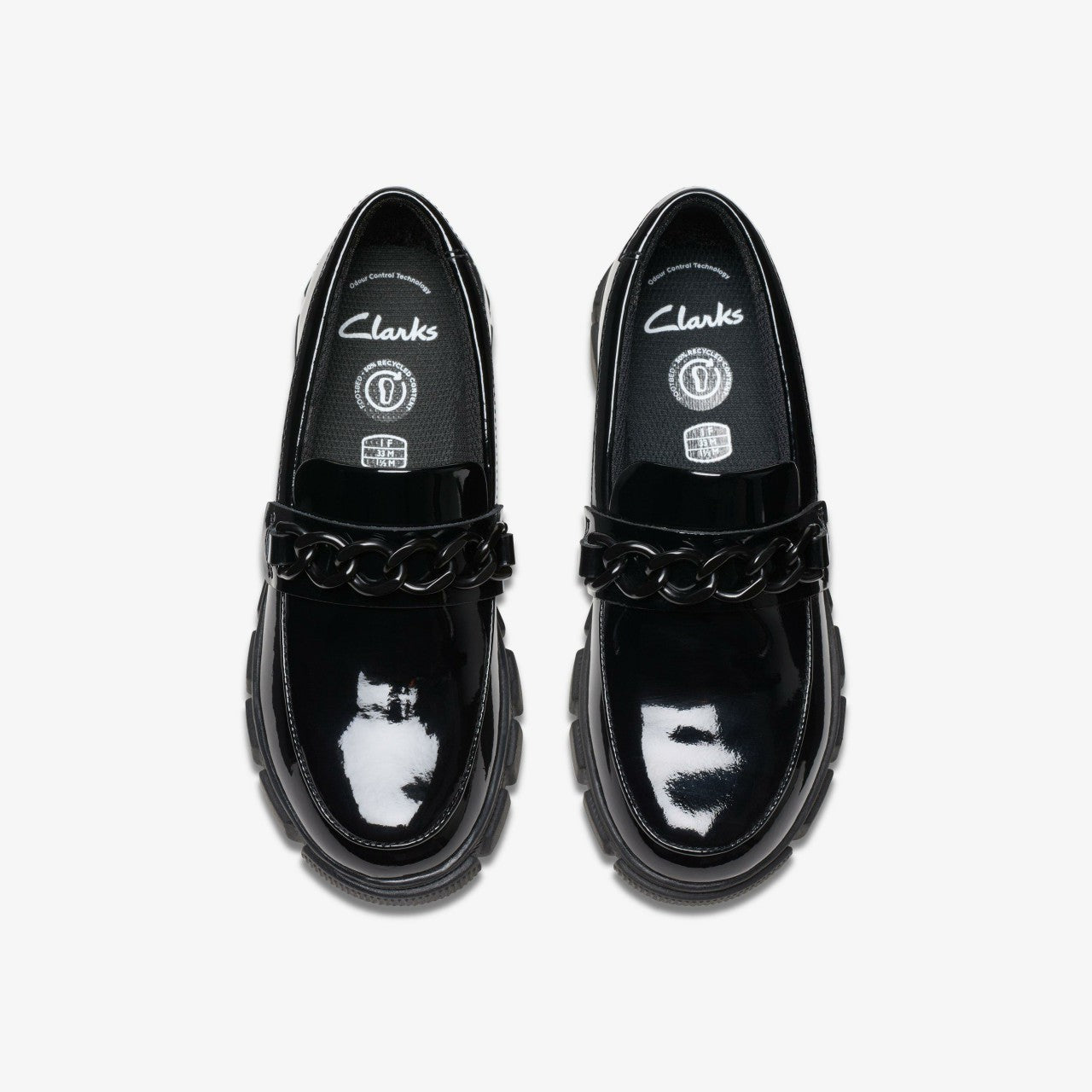 Kids Evyn Walk Kid Black Patent