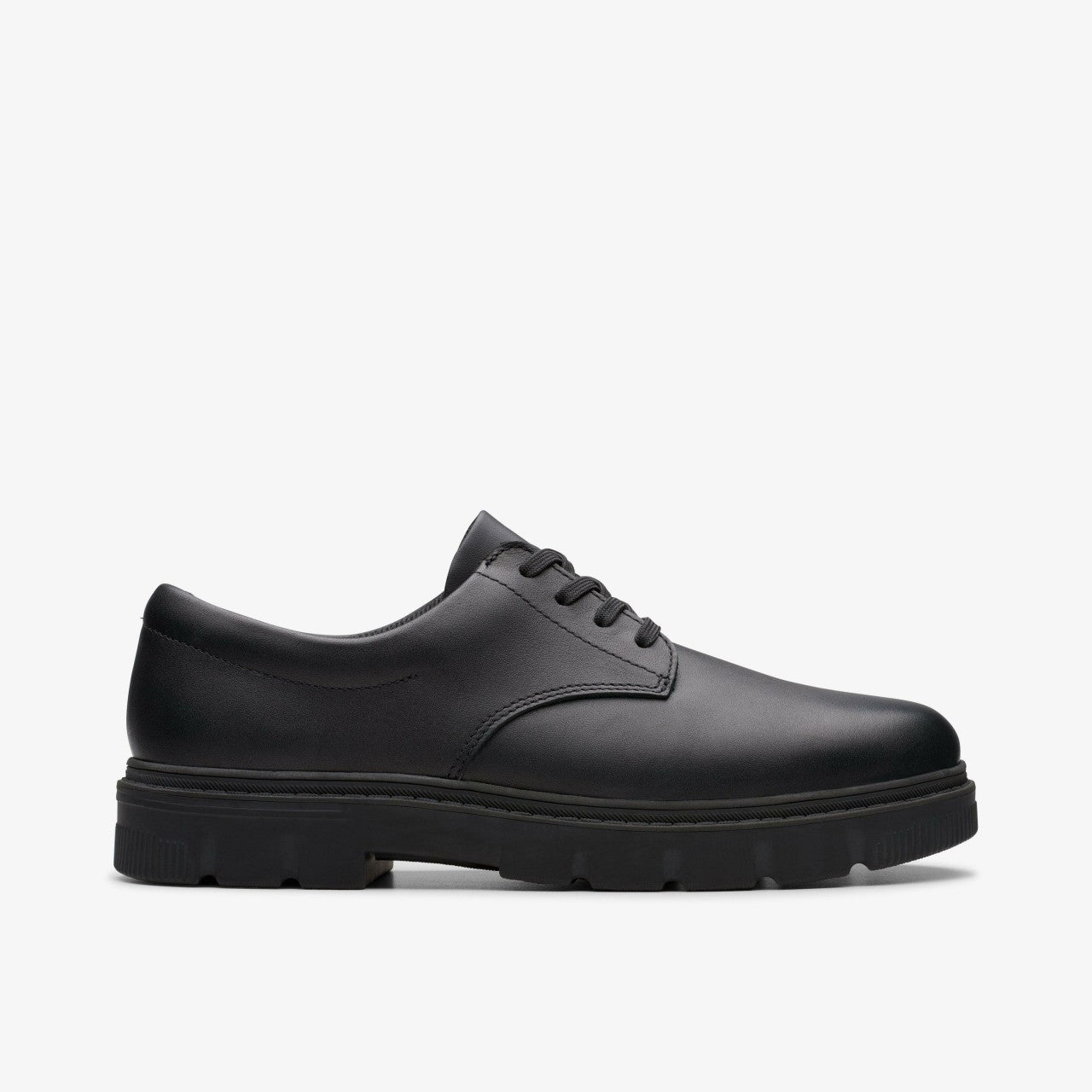 Kids Lorcam Loop Youth Black Leather