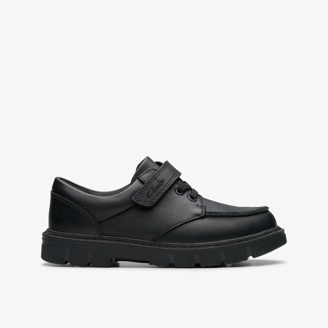 Kids Lorcam Edge Kid Black Leather