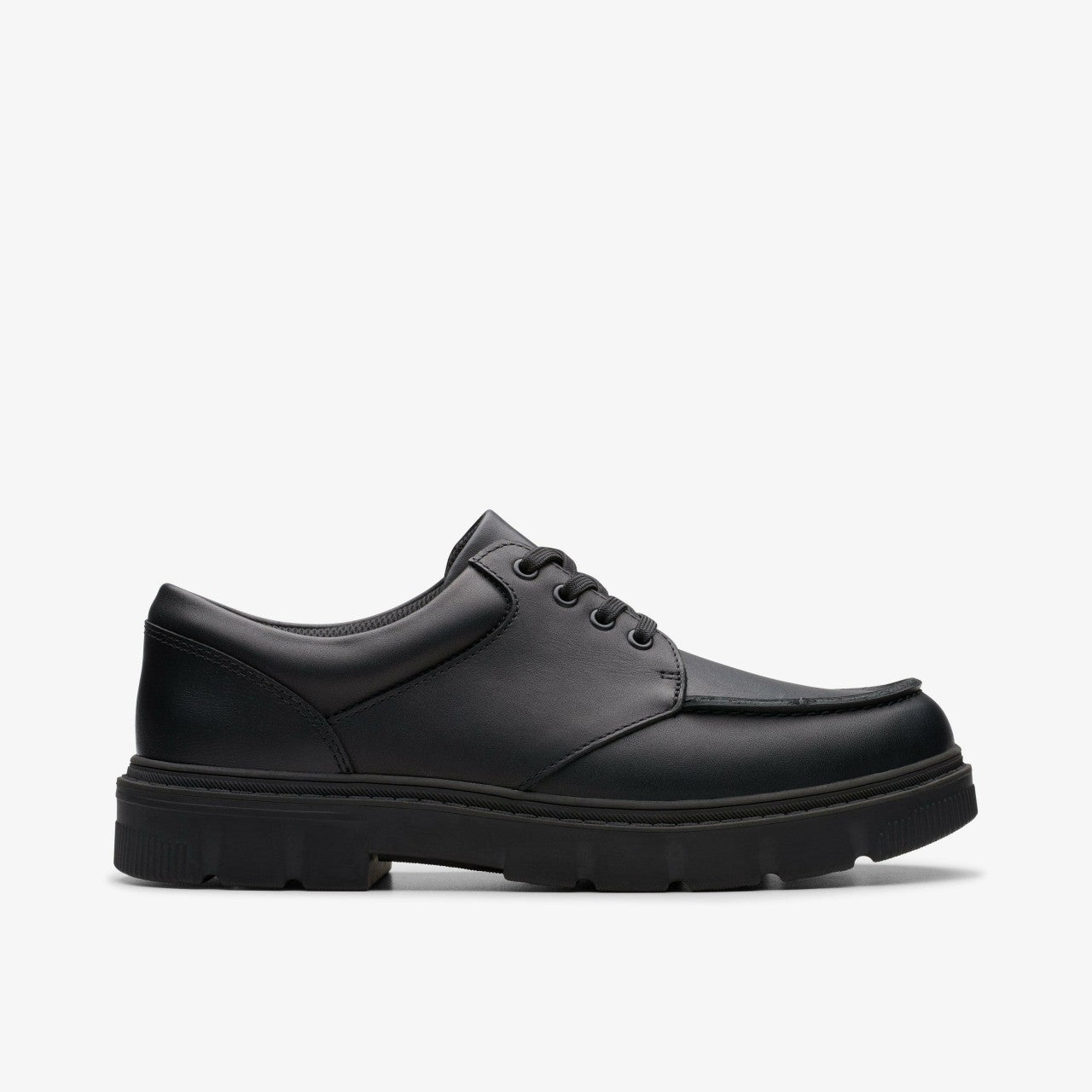 Kids Lorcam Edge Youth Black Leather