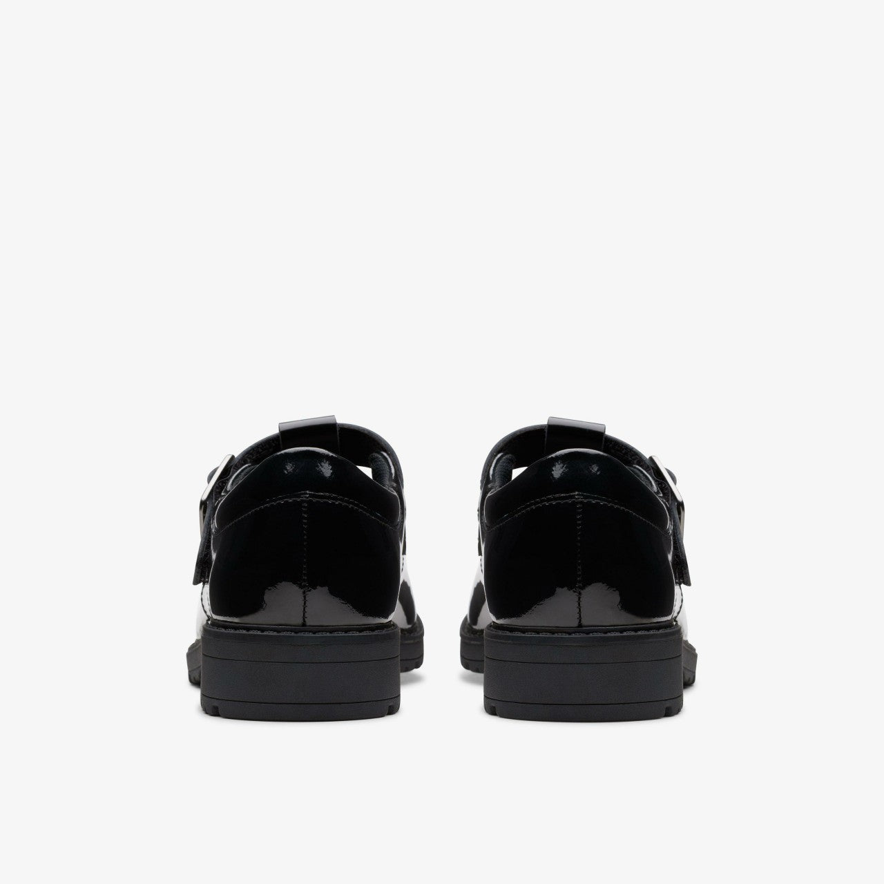 Kids Loxham Bar Youth Black Patent