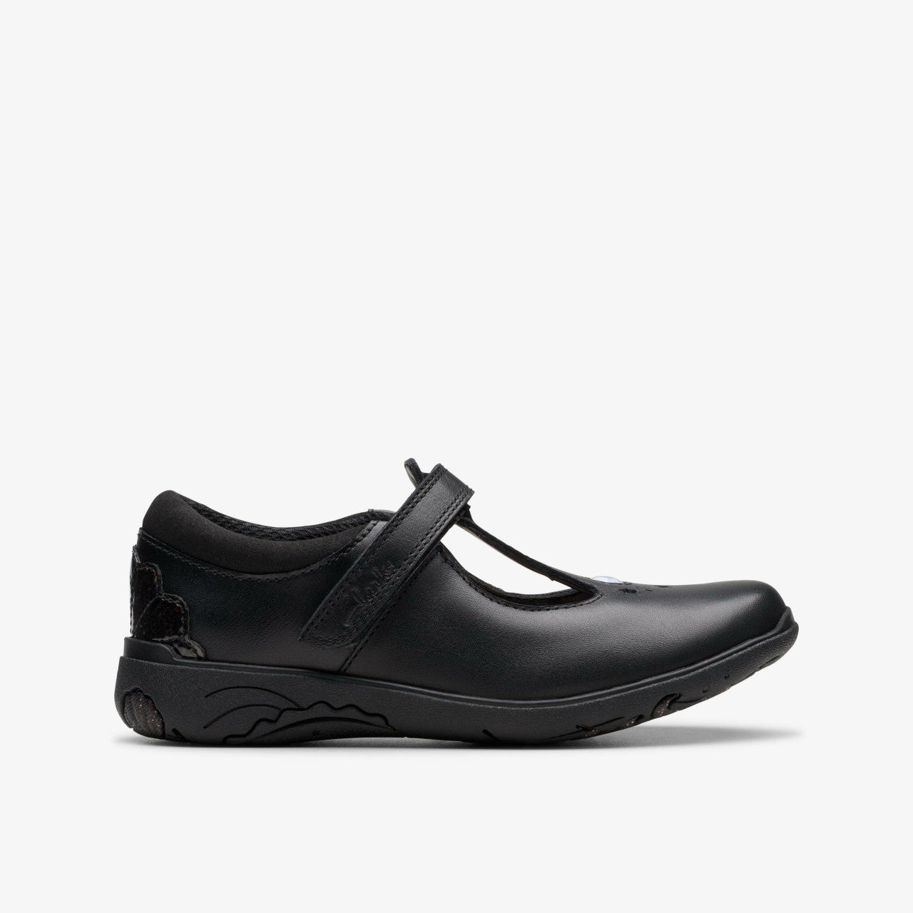 Kids Relda Gem Kid Black Leather