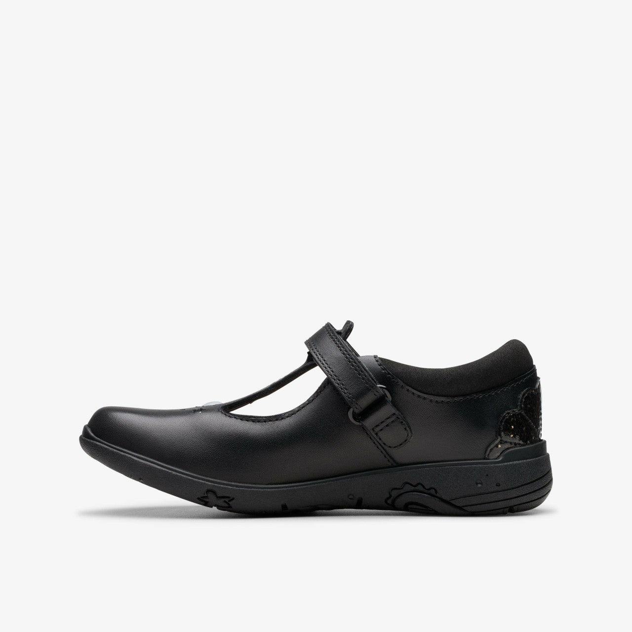 Kids Relda Gem Kid Black Leather