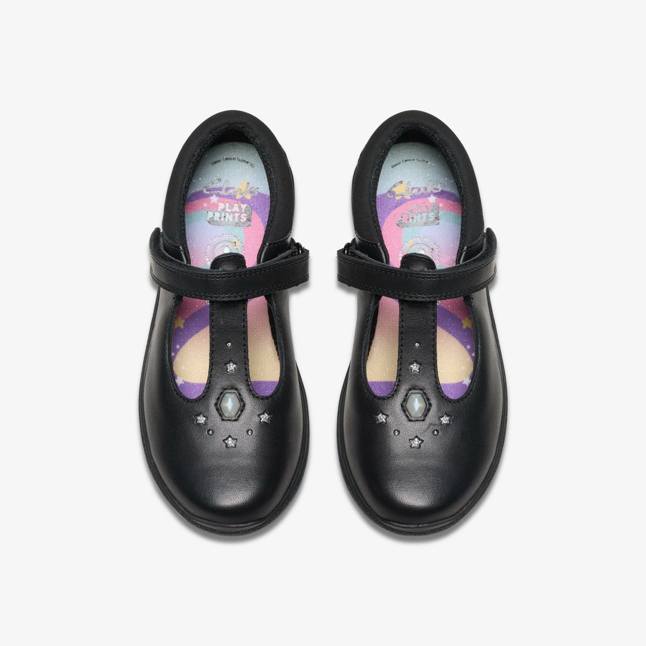 Kids Relda Gem Kid Black Leather