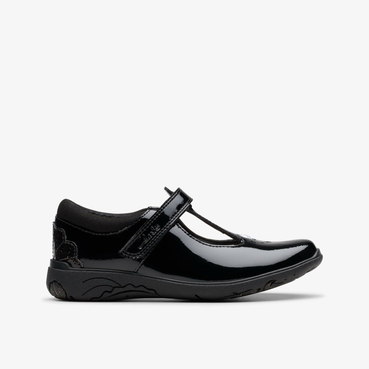 Kids Relda Gem Kid Black Patent