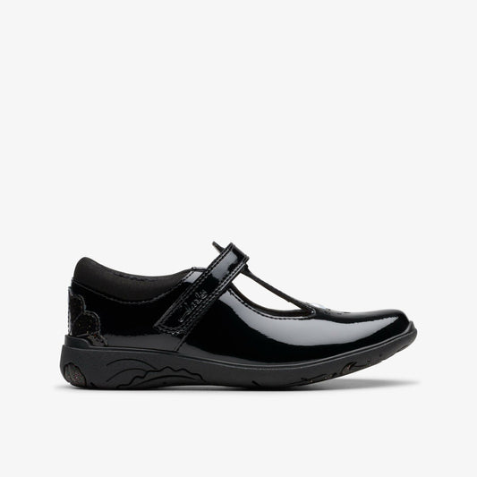 Kids Relda Gem Kid Black Patent