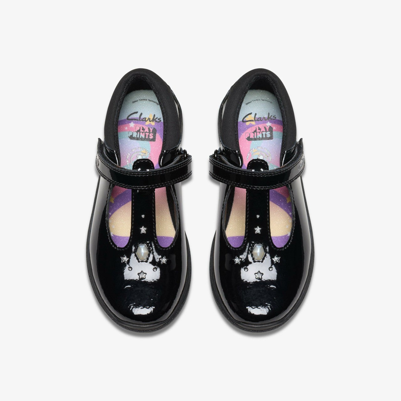 Kids Relda Gem Kid Black Patent
