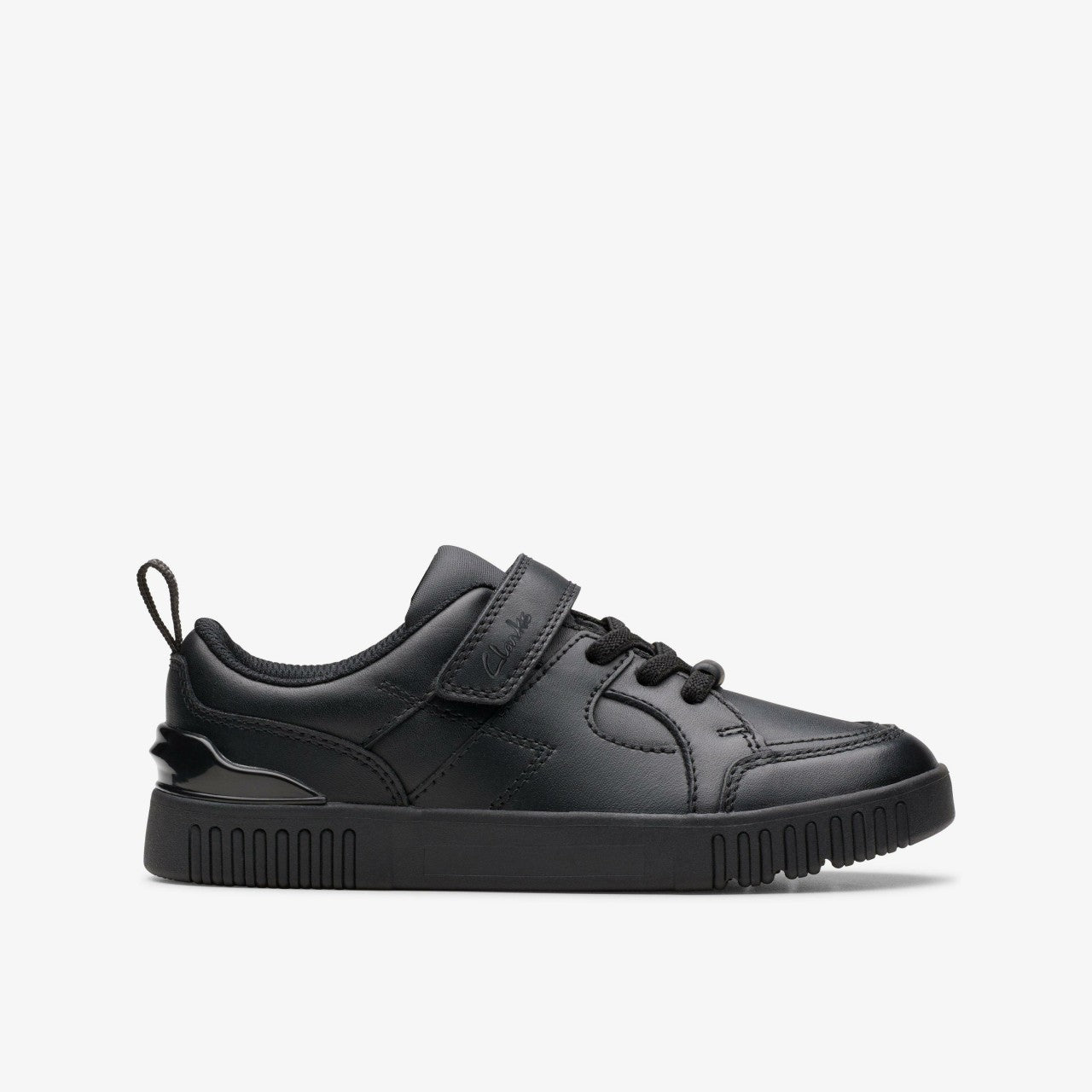 Kids Oslo Flare Kid Black Leather