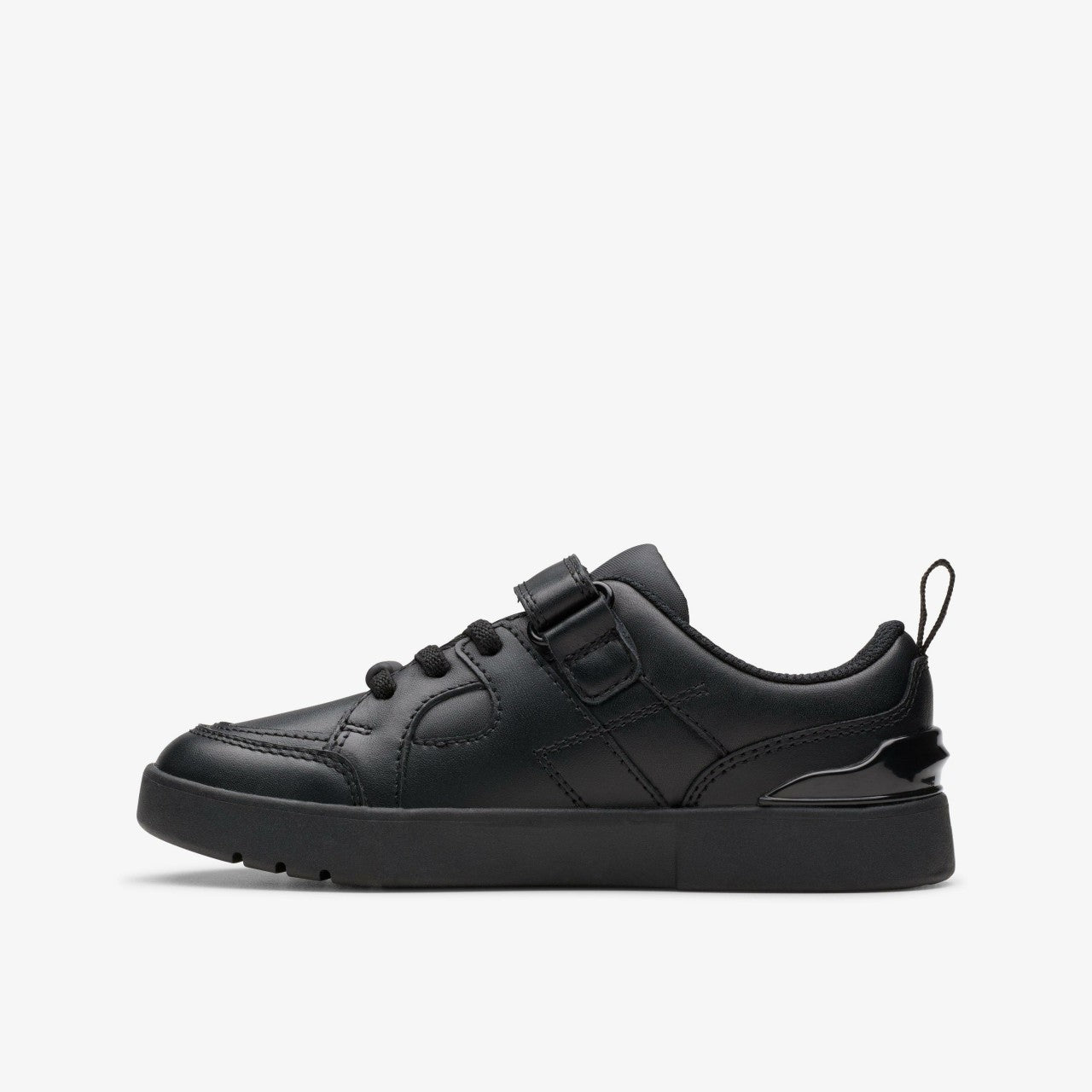Kids Oslo Flare Kid Black Leather