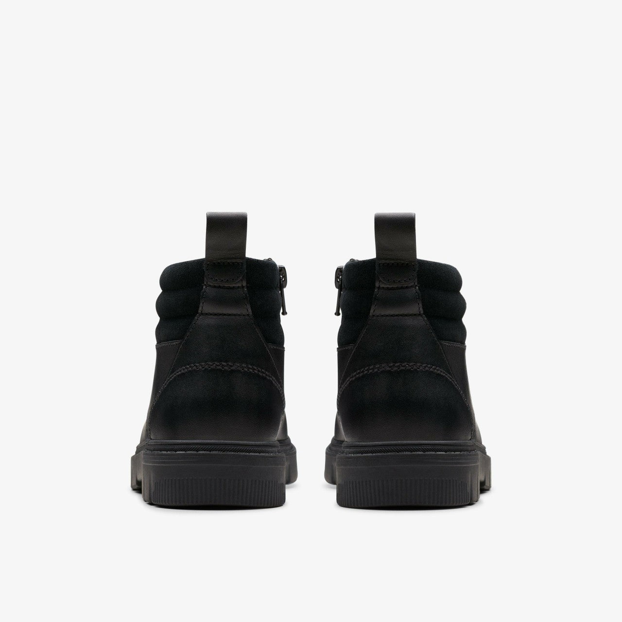 Kids Lorcam Trail Older Black Leather