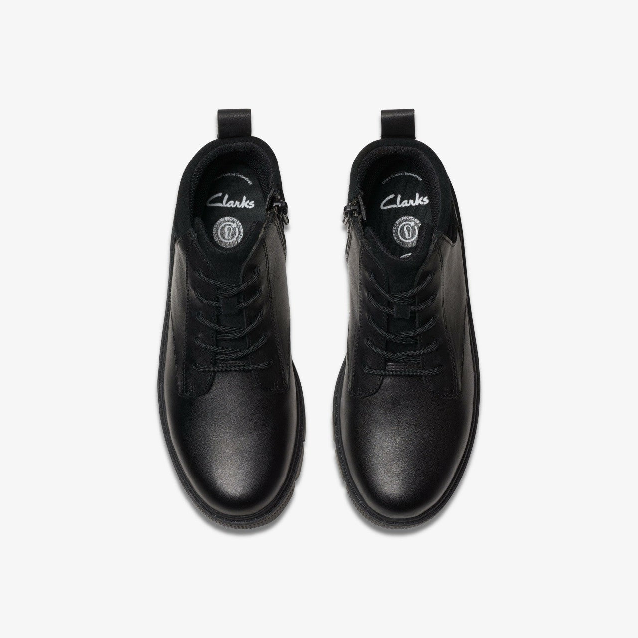 Kids Lorcam Trail Older Black Leather