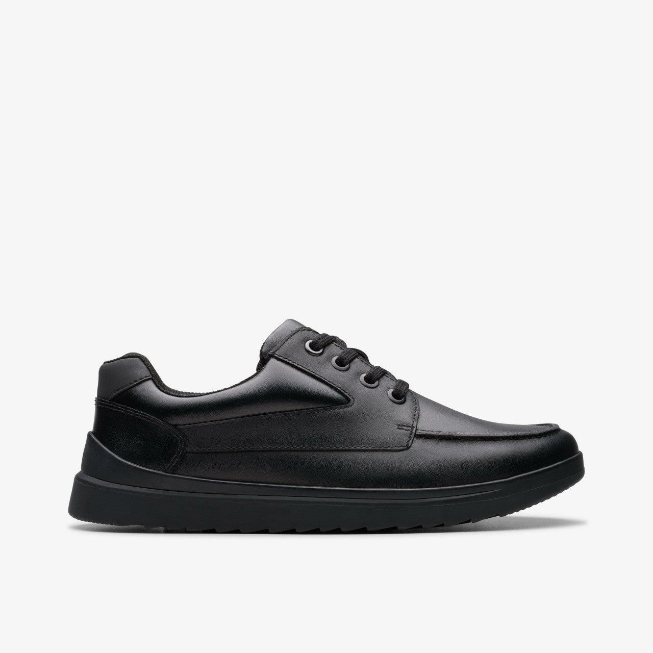 Kids Keelan Flare Youth Black Leather