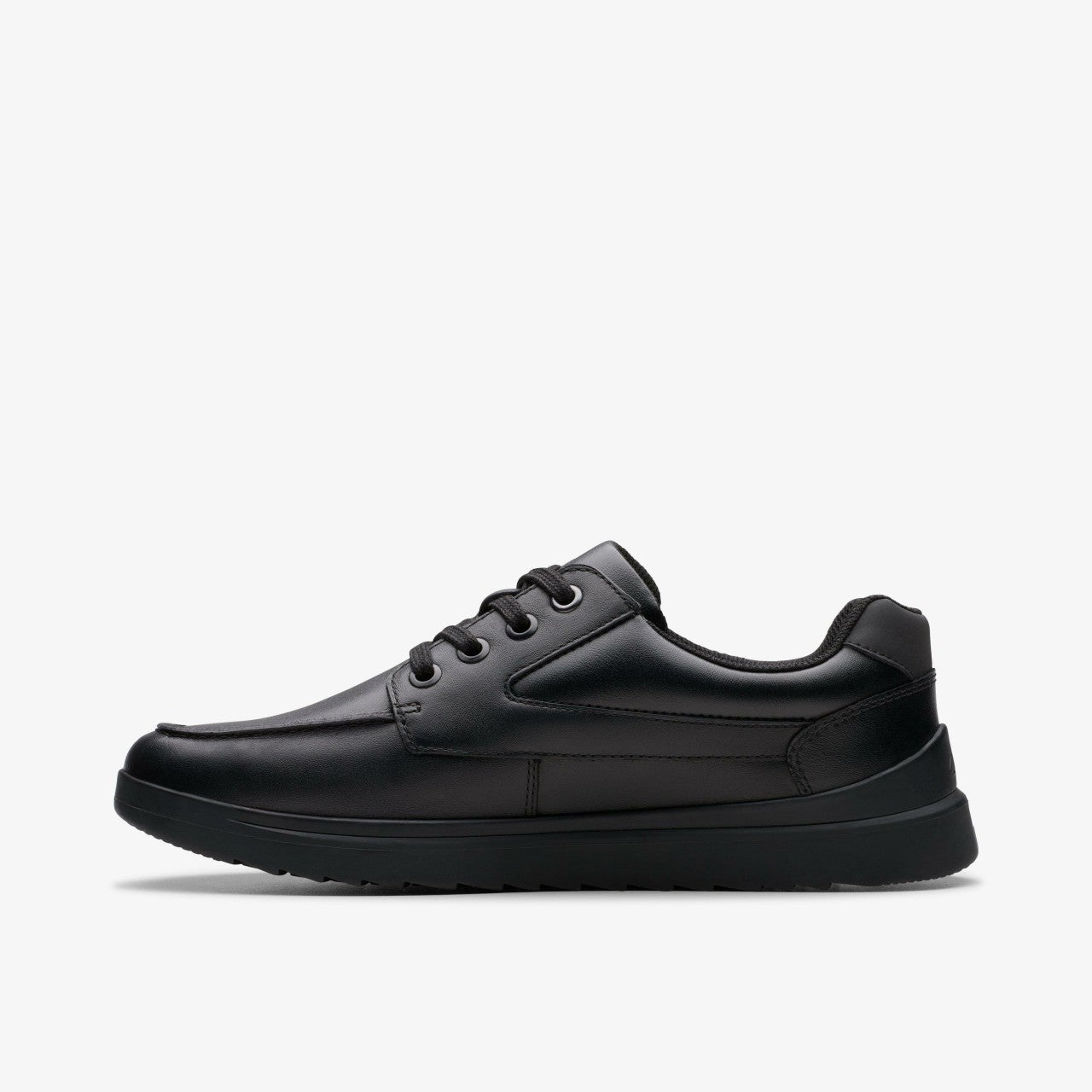 Kids Keelan Flare Youth Black Leather