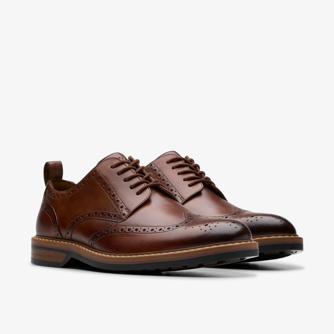 Men Aldwin Limit Brogue Mid Tan Leather