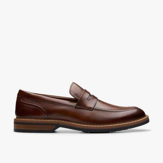 Men Aldwin Step Loafer Mid Tan Leather