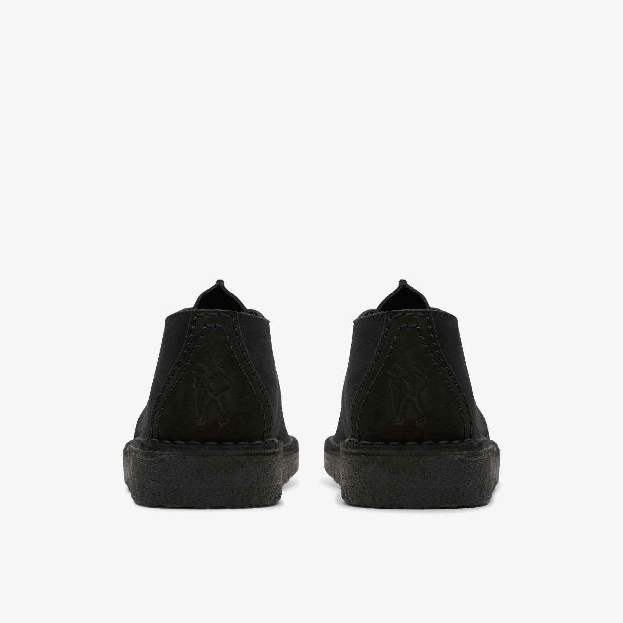 Men Desert Trek Black Suede