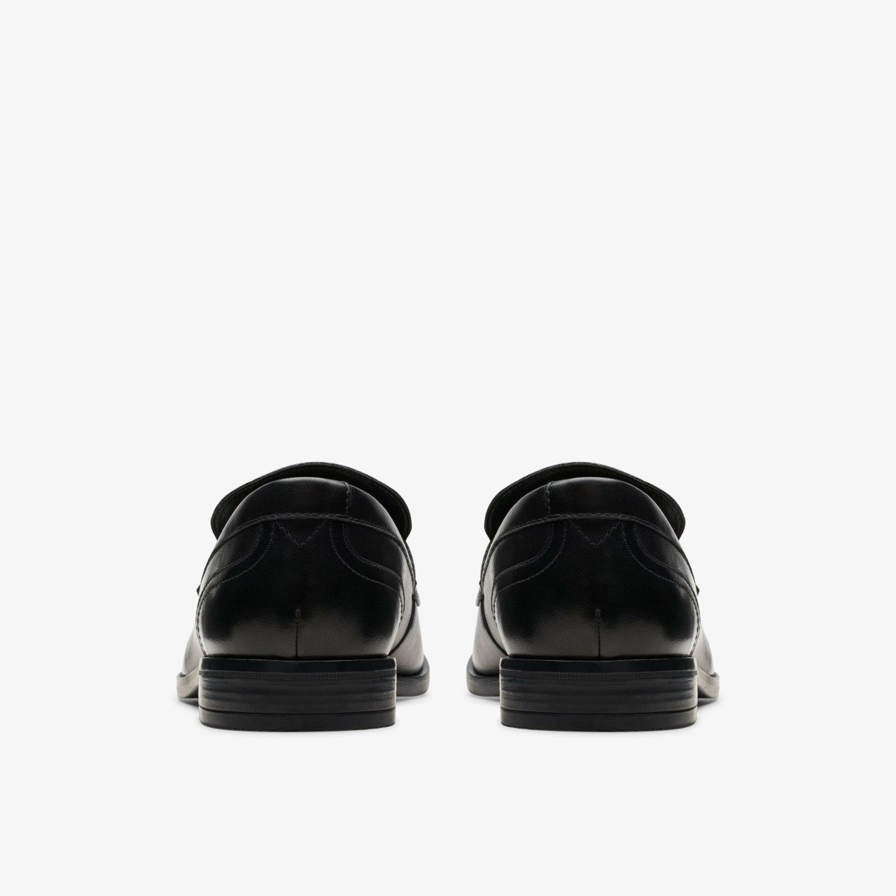 Men Brandon Step Loafer Black Leather