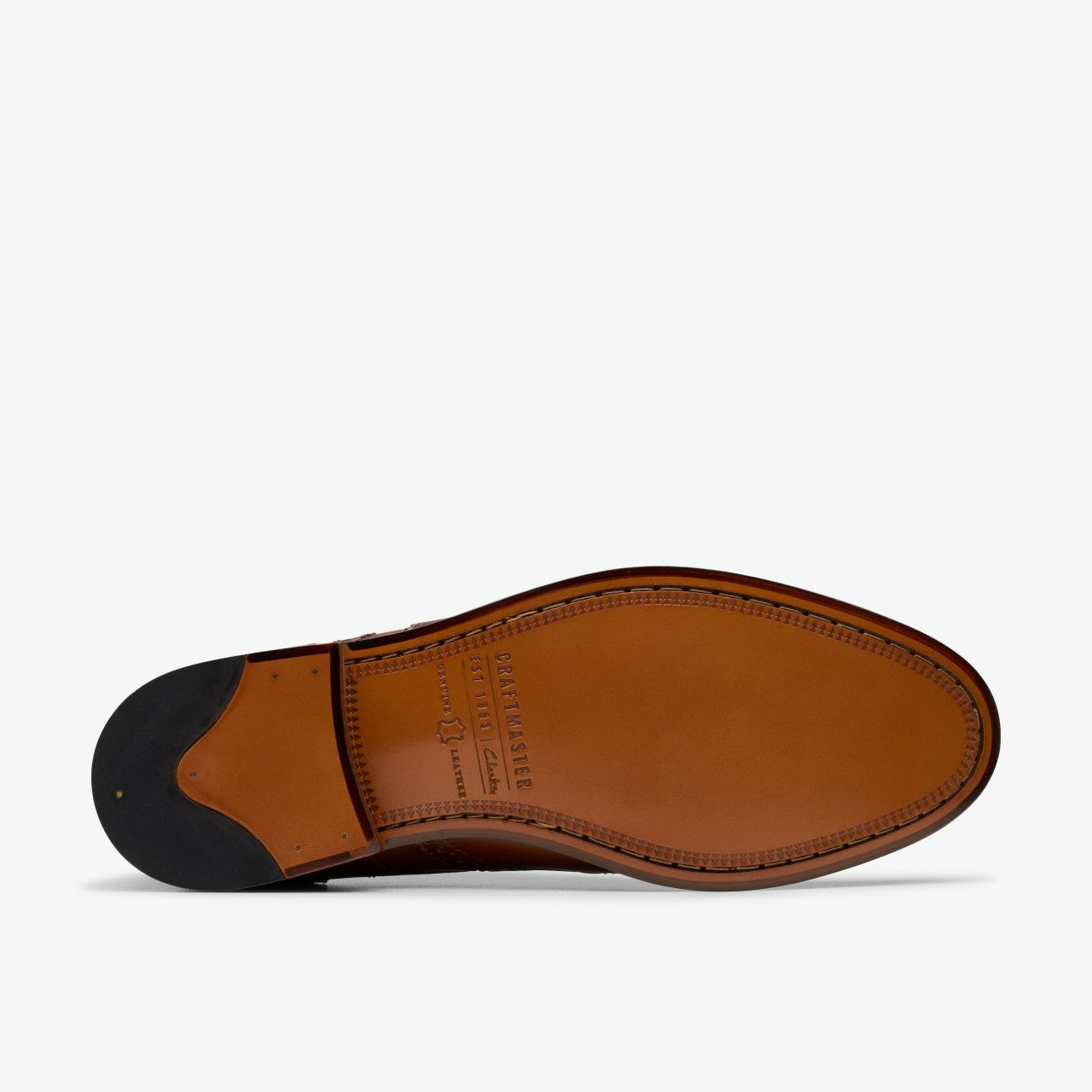 Men Craft James Tip Brogue Mid Tan Leather
