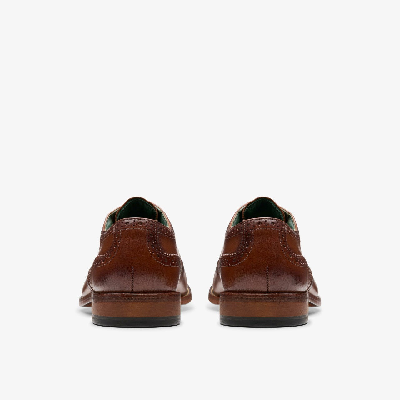 Men Craft James Tip Brogue Mid Tan Leather