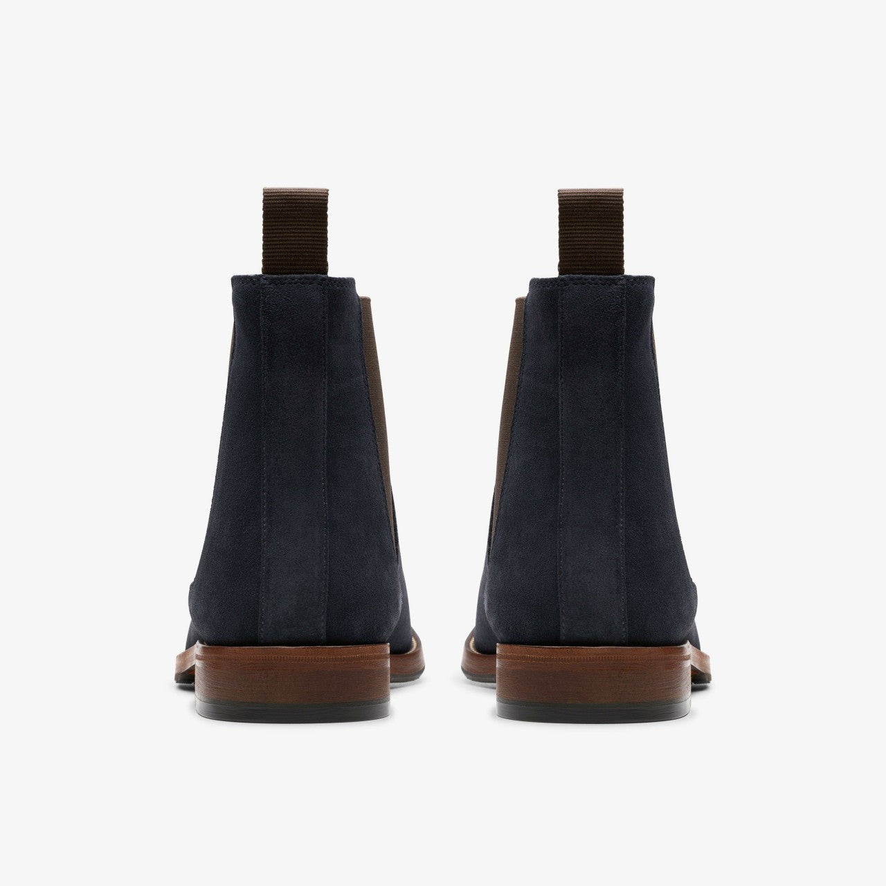 Men Craft James Top Chelsea Boot Navy Suede