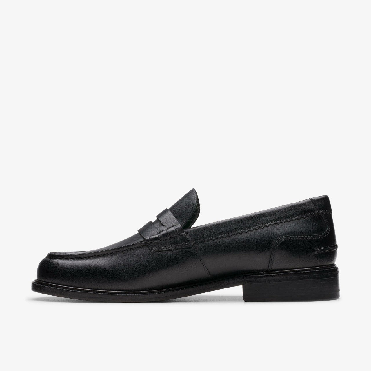 Men Craft James Lo Loafer Black Leather