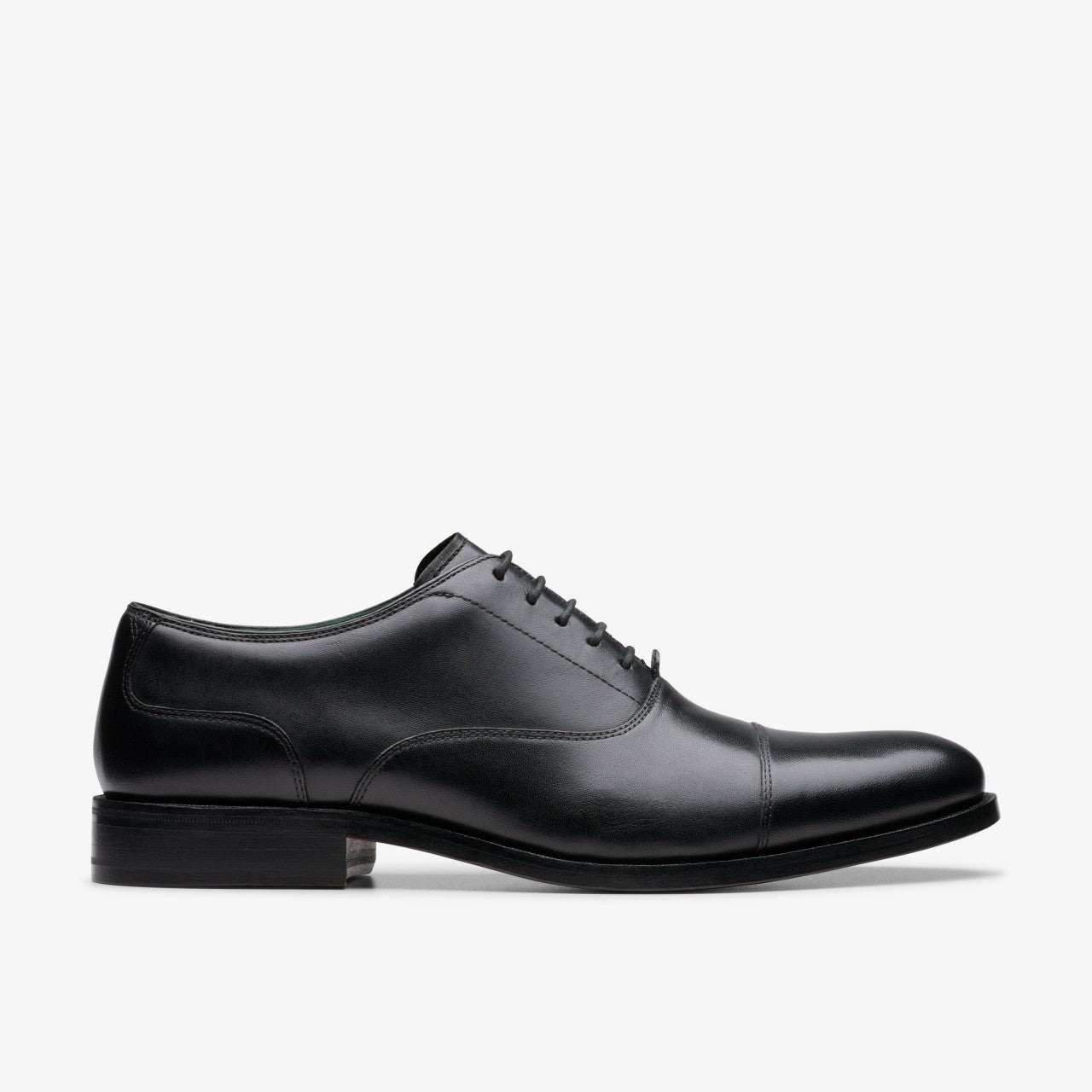 Men Craft James Cap Black Leather