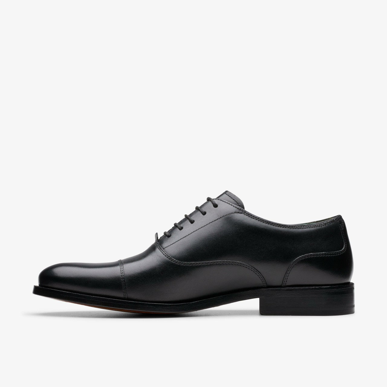 Men Craft James Cap Black Leather