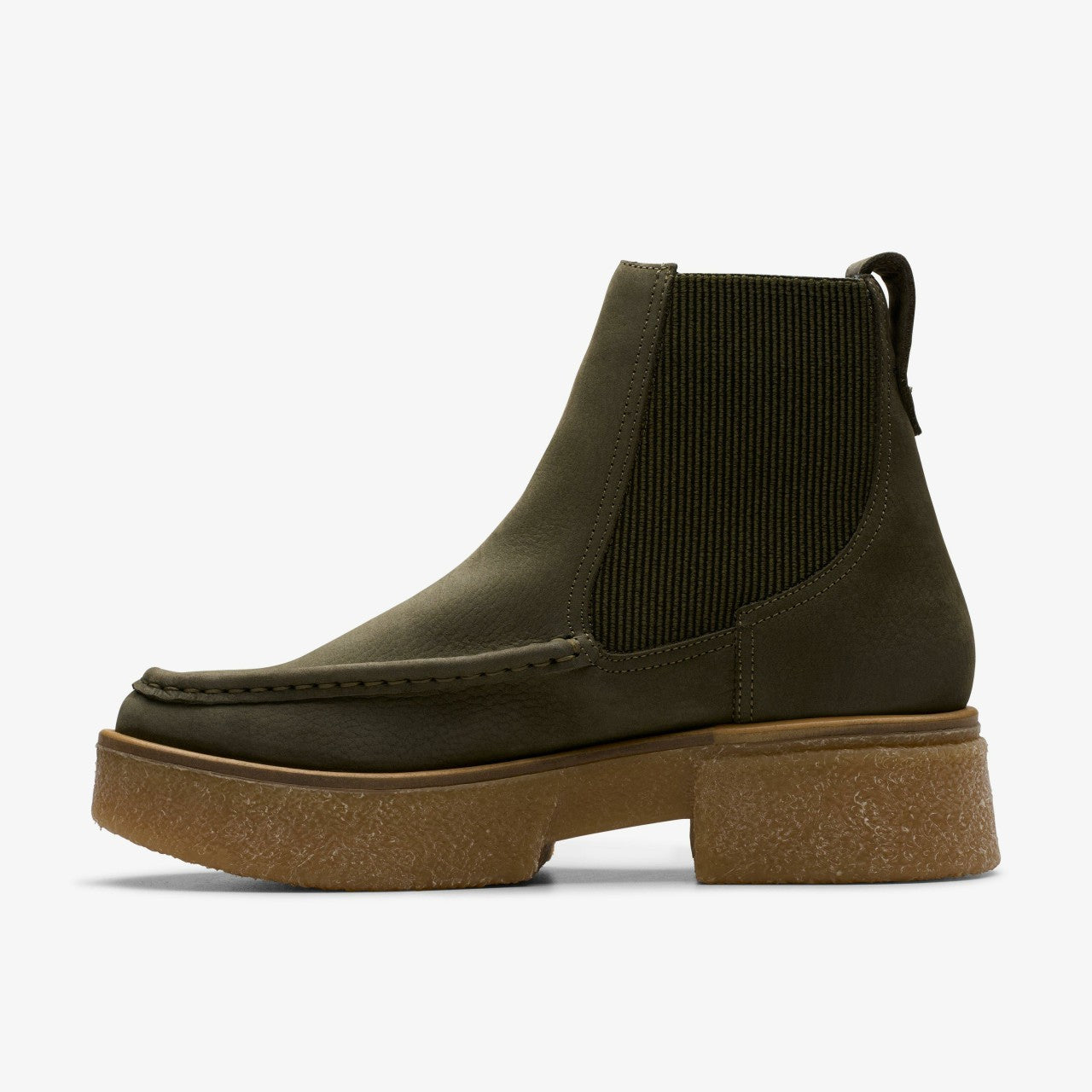 Women Linoso Top Ankle Boot Dark Green Nubuck