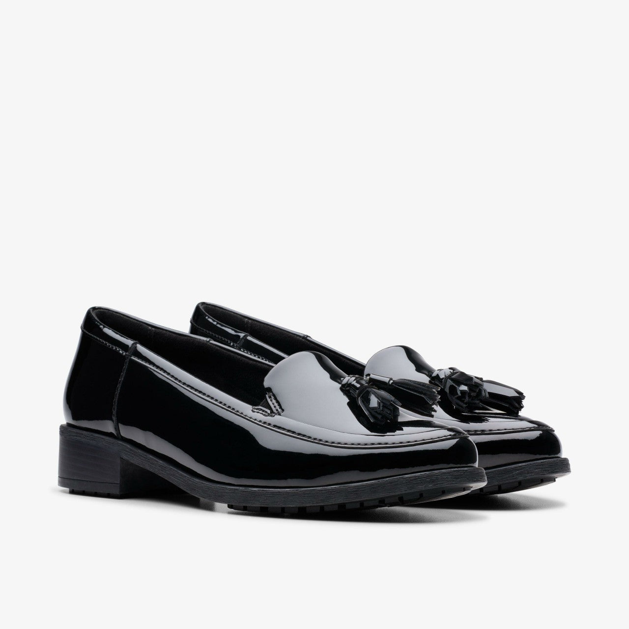 Women Havisham Edge Loafer Black Patent