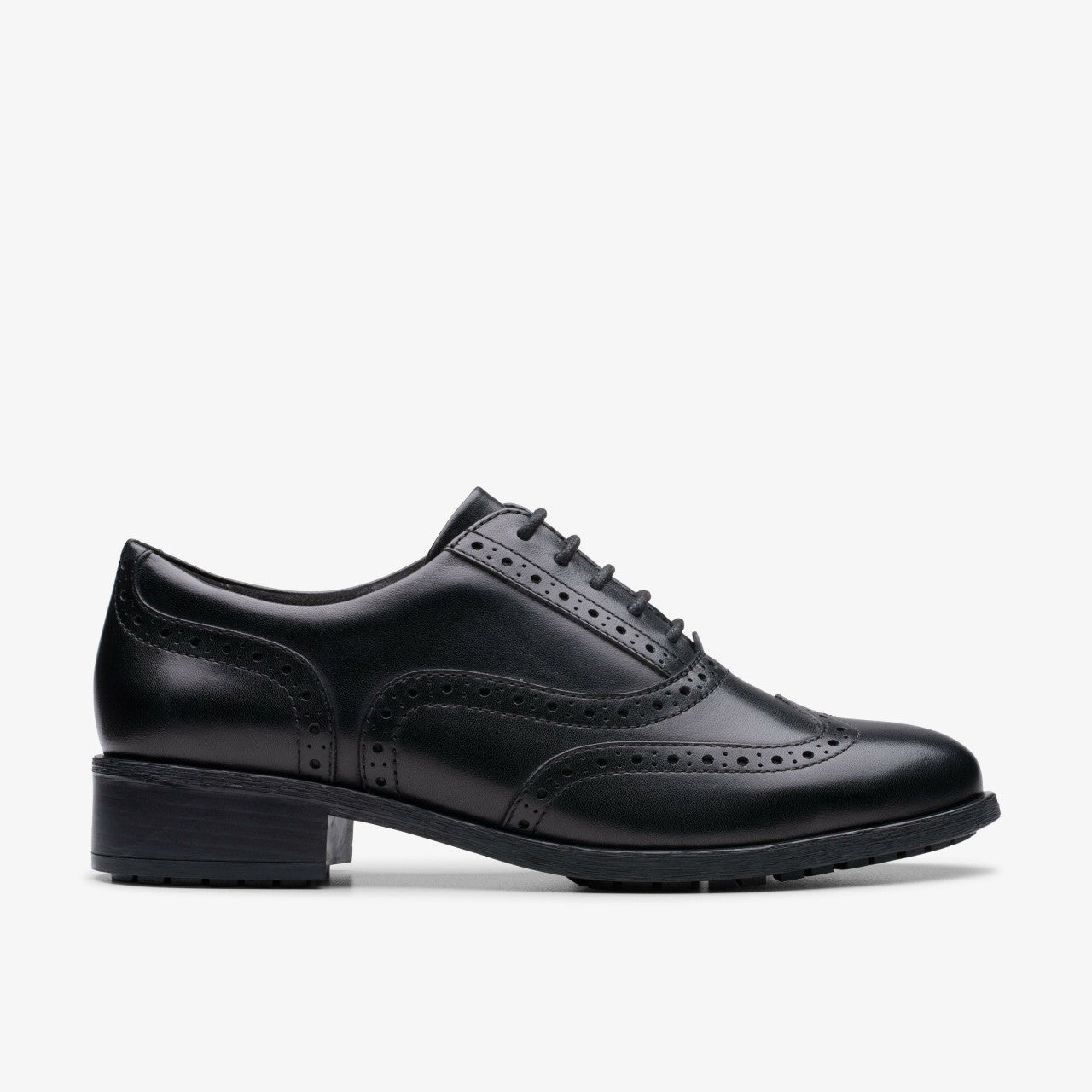 Women Havisham Oak Black Leather