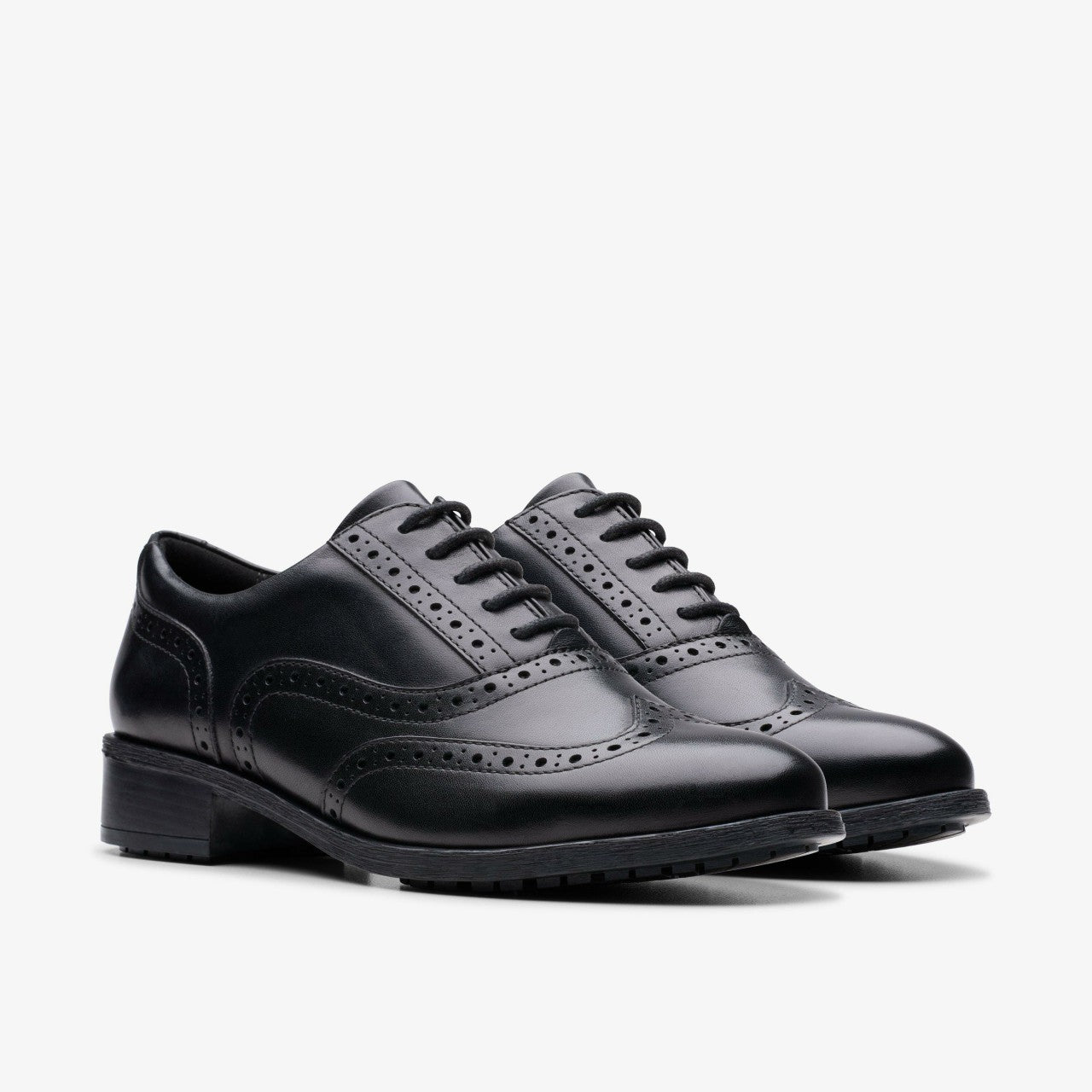 Women Havisham Oak Black Leather