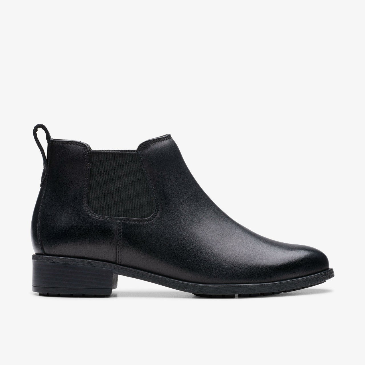 Women Havisham Top Ankle Boot Black Leather